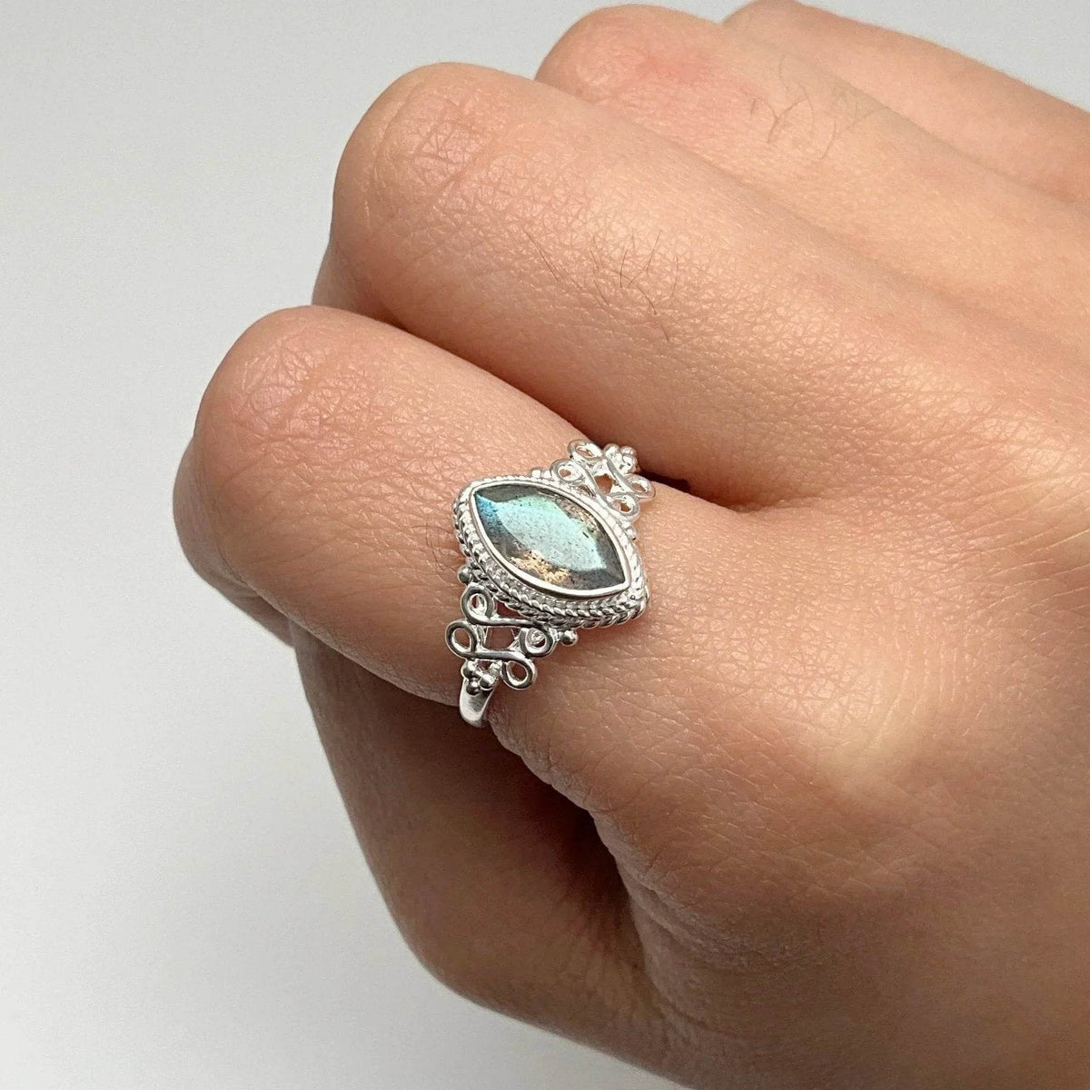 Labradorite Ring-Rocks and Gems Canada