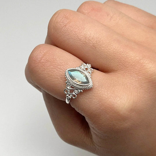 Labradorite Ring-Rocks and Gems Canada