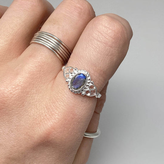 Labradorite Ring-Rocks and Gems Canada