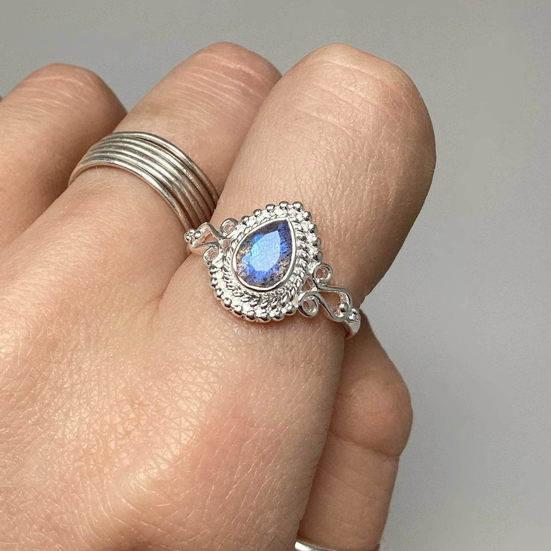 Labradorite Ring-Rocks and Gems Canada