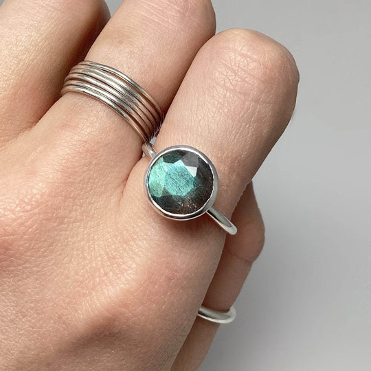 Labradorite Ring-Rocks and Gems Canada