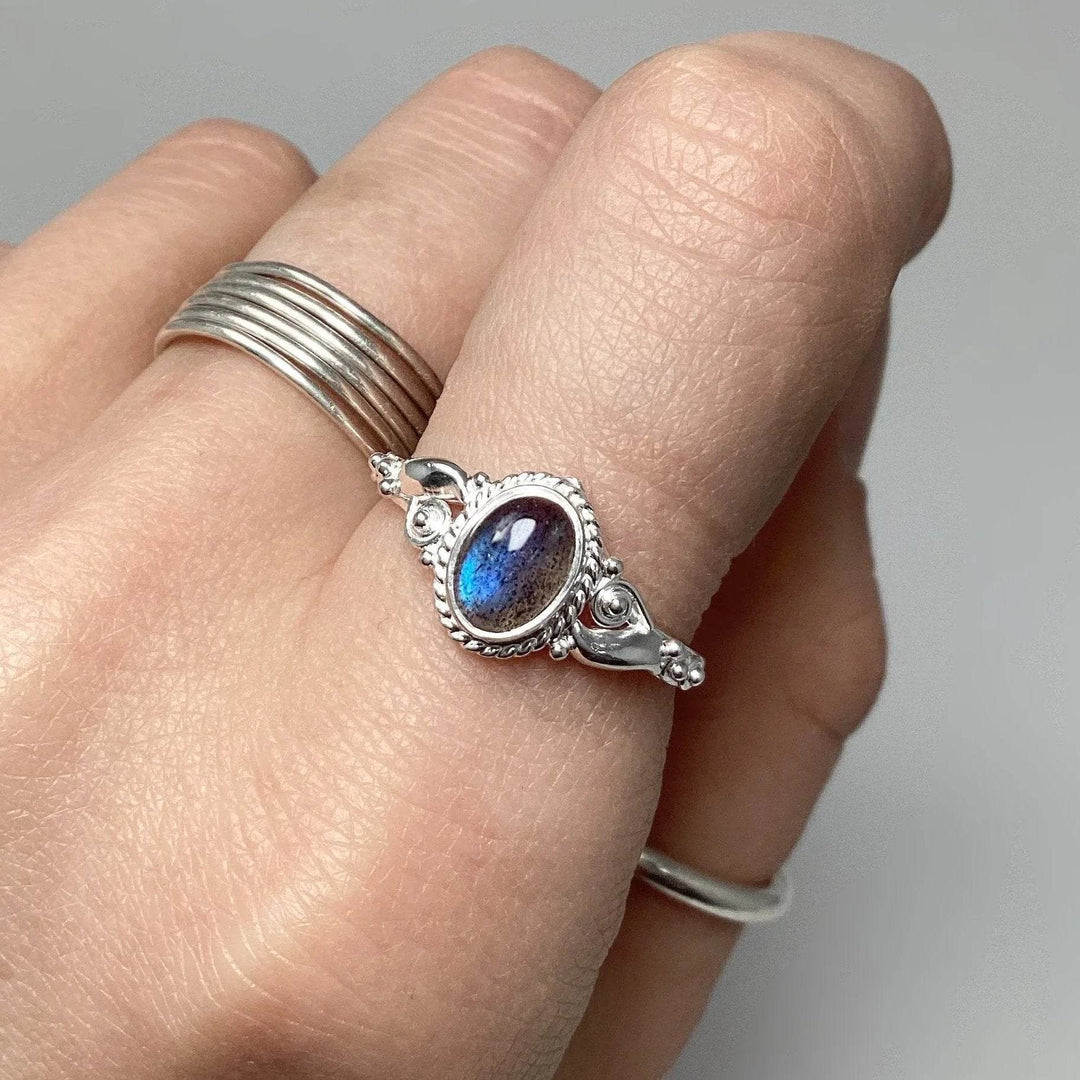 Labradorite Ring-Rocks and Gems Canada