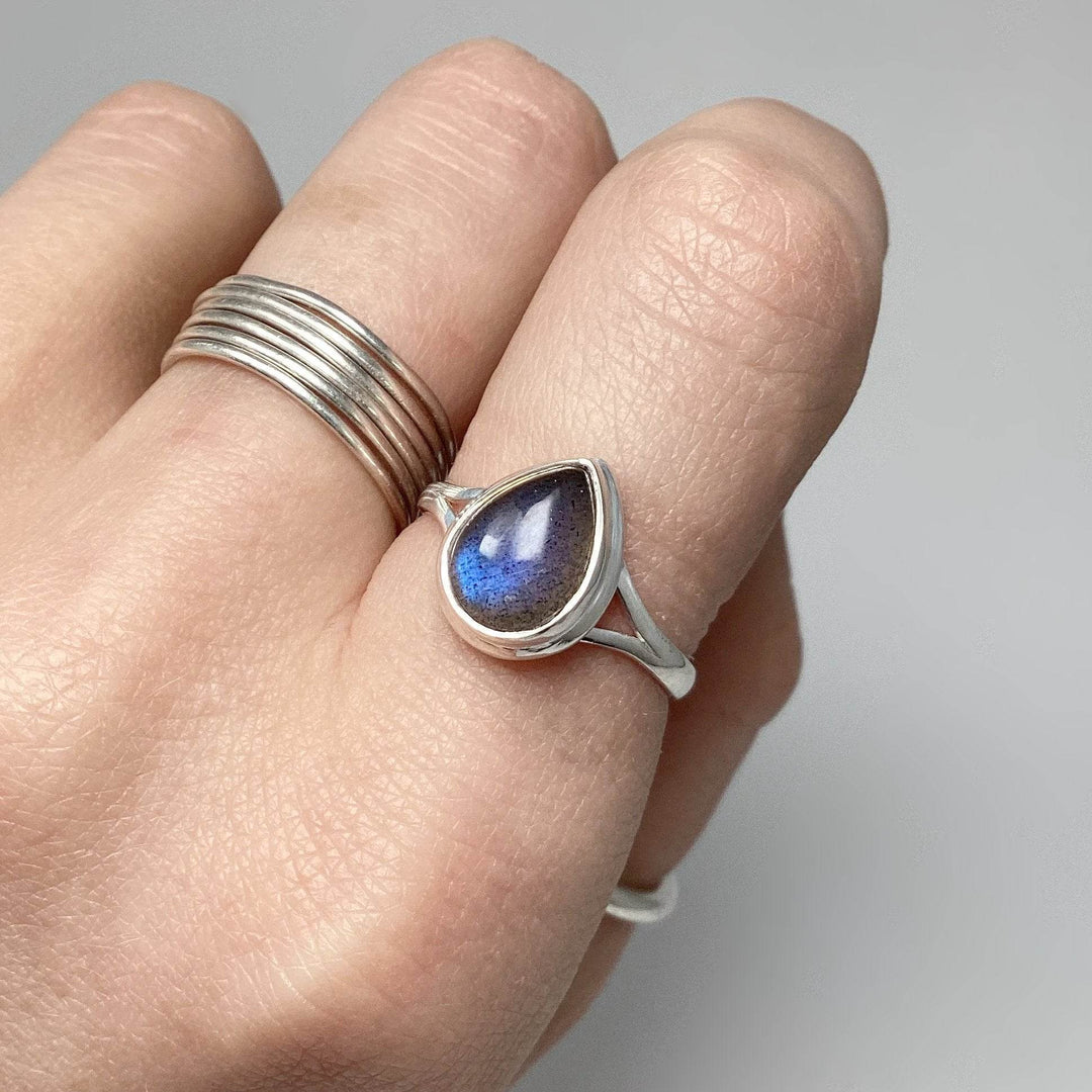 Labradorite Ring-Rocks and Gems Canada