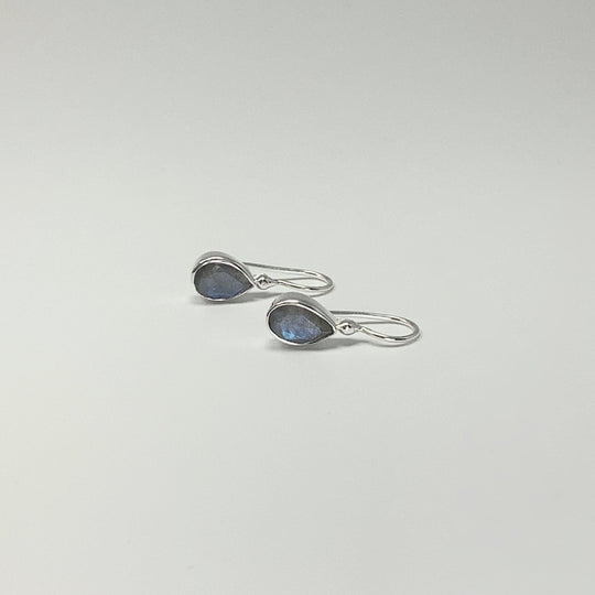 Labradorite Dangle Earrings - Rocks and Gems Canada