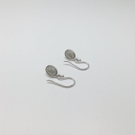 Labradorite Dangle Earrings - Rocks and Gems Canada