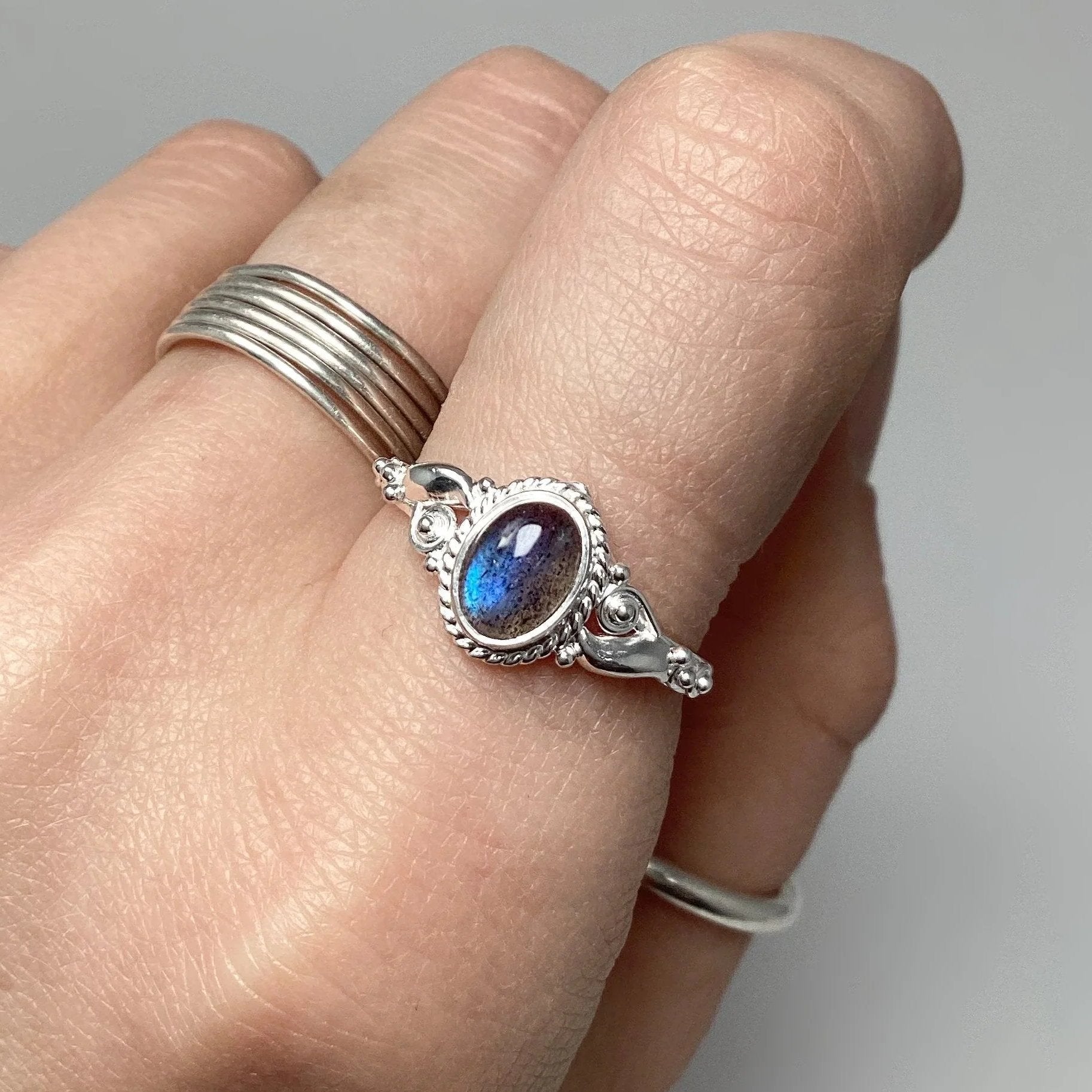 Labradorite Ring - Rocks and Gems Canada
