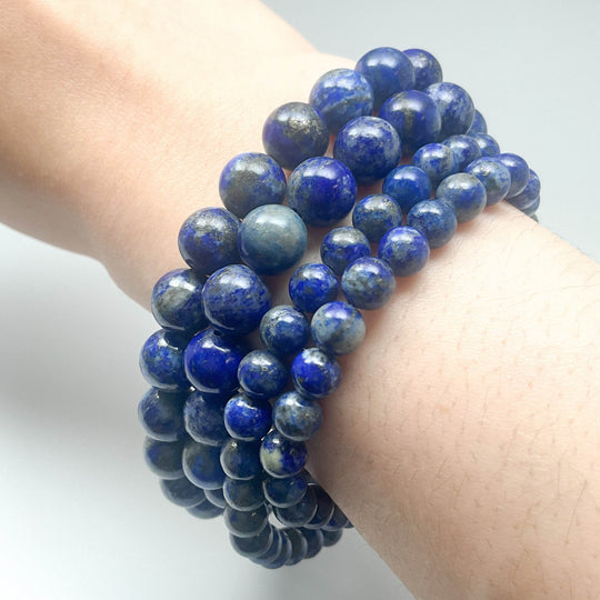 Lapis Lazuli Beaded Bracelet-Rocks and Gems Canada