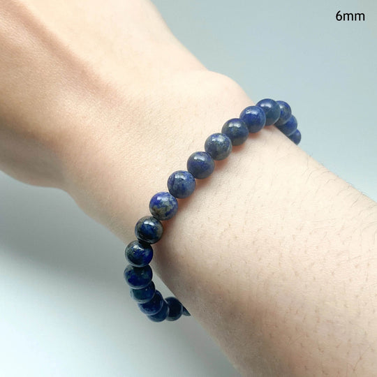Lapis Lazuli Beaded Bracelet-Rocks and Gems Canada