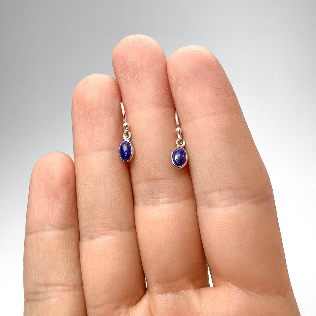Lapis Lazuli Dangle Earrings-Rocks and Gems Canada