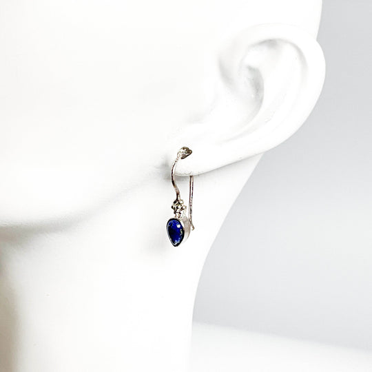 Lapis Lazuli Dangle Earrings-Rocks and Gems Canada