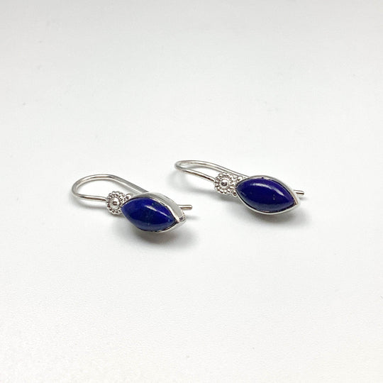 Lapis Lazuli Dangle Earrings-Rocks and Gems Canada