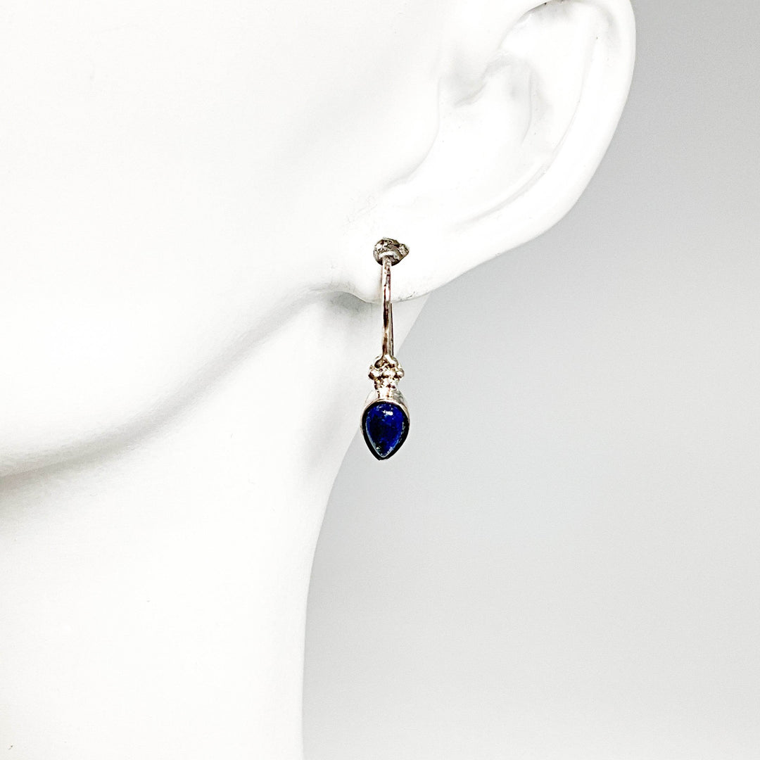 Lapis Lazuli Dangle Earrings-Rocks and Gems Canada