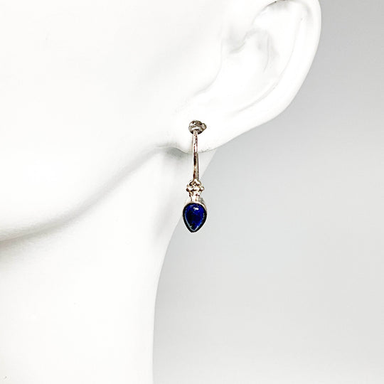 Lapis Lazuli Dangle Earrings-Rocks and Gems Canada