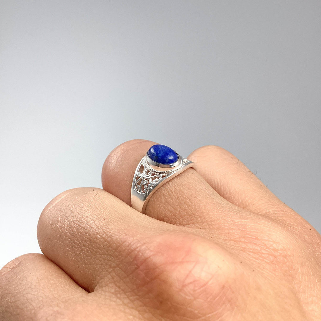 Lapis Lazuli Ring-Rocks and Gems Canada