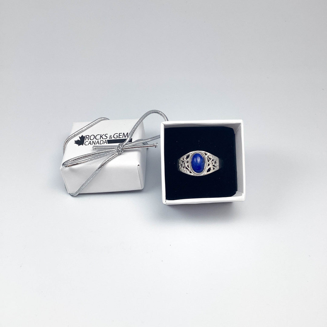 Lapis Lazuli Ring-Rocks and Gems Canada