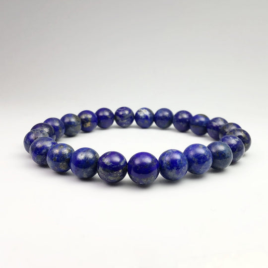 Lapis Lazuli Beaded Bracelet - High Quality - Rocks and Gems Canada