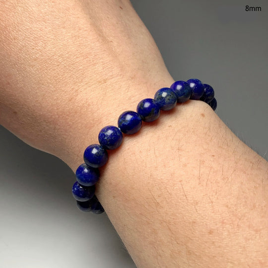 Lapis Lazuli Beaded Bracelet - High Quality - Rocks and Gems Canada