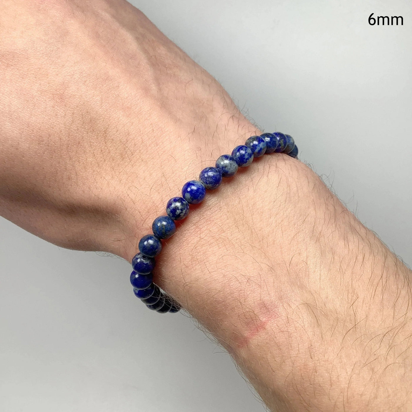 100% Natural Lapis Lazuli Bracelet Hand Beads Afghanistan Production Third  Grade Birthstone | Shopee Singapore