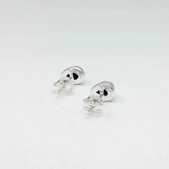Lapis Lazuli Stud Earrings - Rocks and Gems Canada