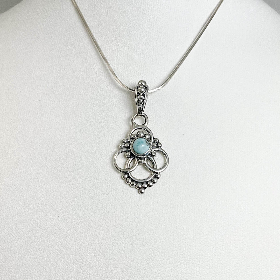 Larimar Pendant-Rocks and Gems Canada