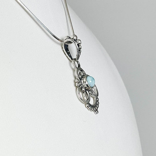 Larimar Pendant-Rocks and Gems Canada