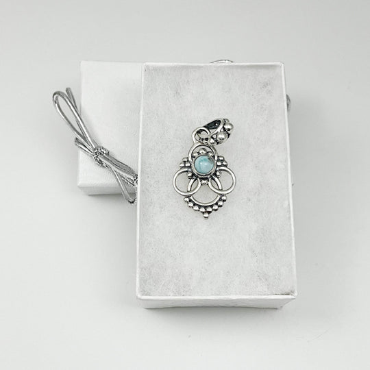 Larimar Pendant-Rocks and Gems Canada