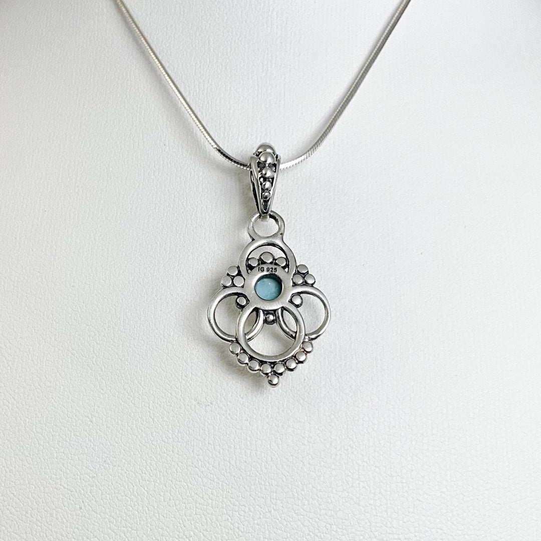 Larimar Pendant-Rocks and Gems Canada
