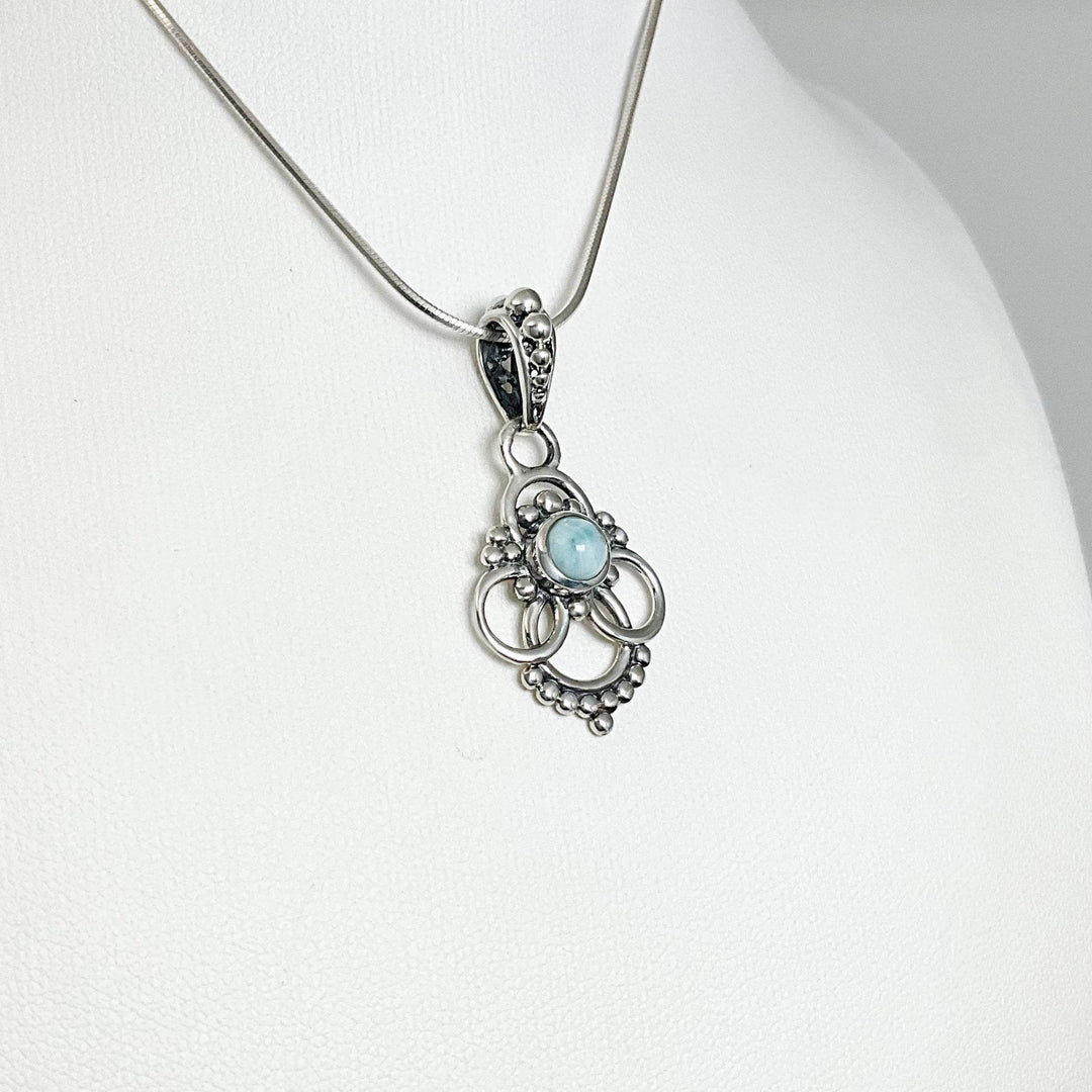 Larimar Pendant-Rocks and Gems Canada
