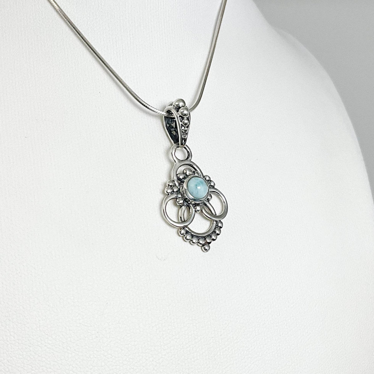 Larimar Pendant-Rocks and Gems Canada