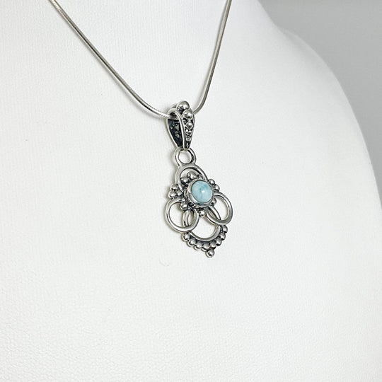 Larimar Pendant-Rocks and Gems Canada
