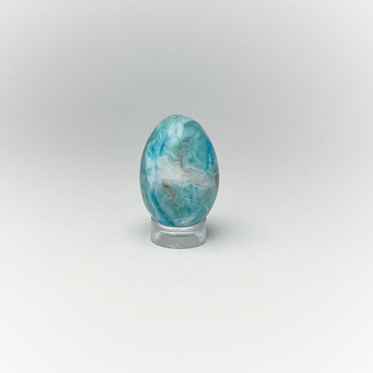 Larimar Egg - Rocks and Gems Canada