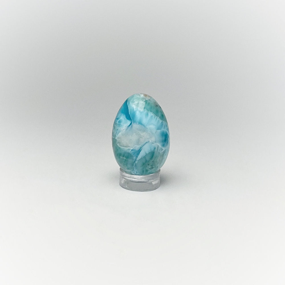 Larimar Egg - Rocks and Gems Canada