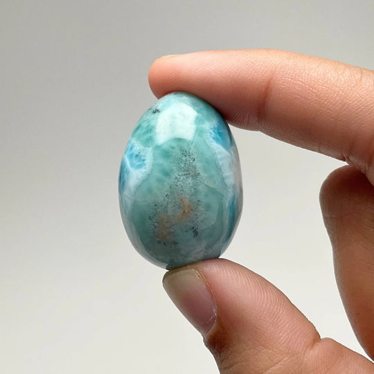 Larimar Egg - Rocks and Gems Canada