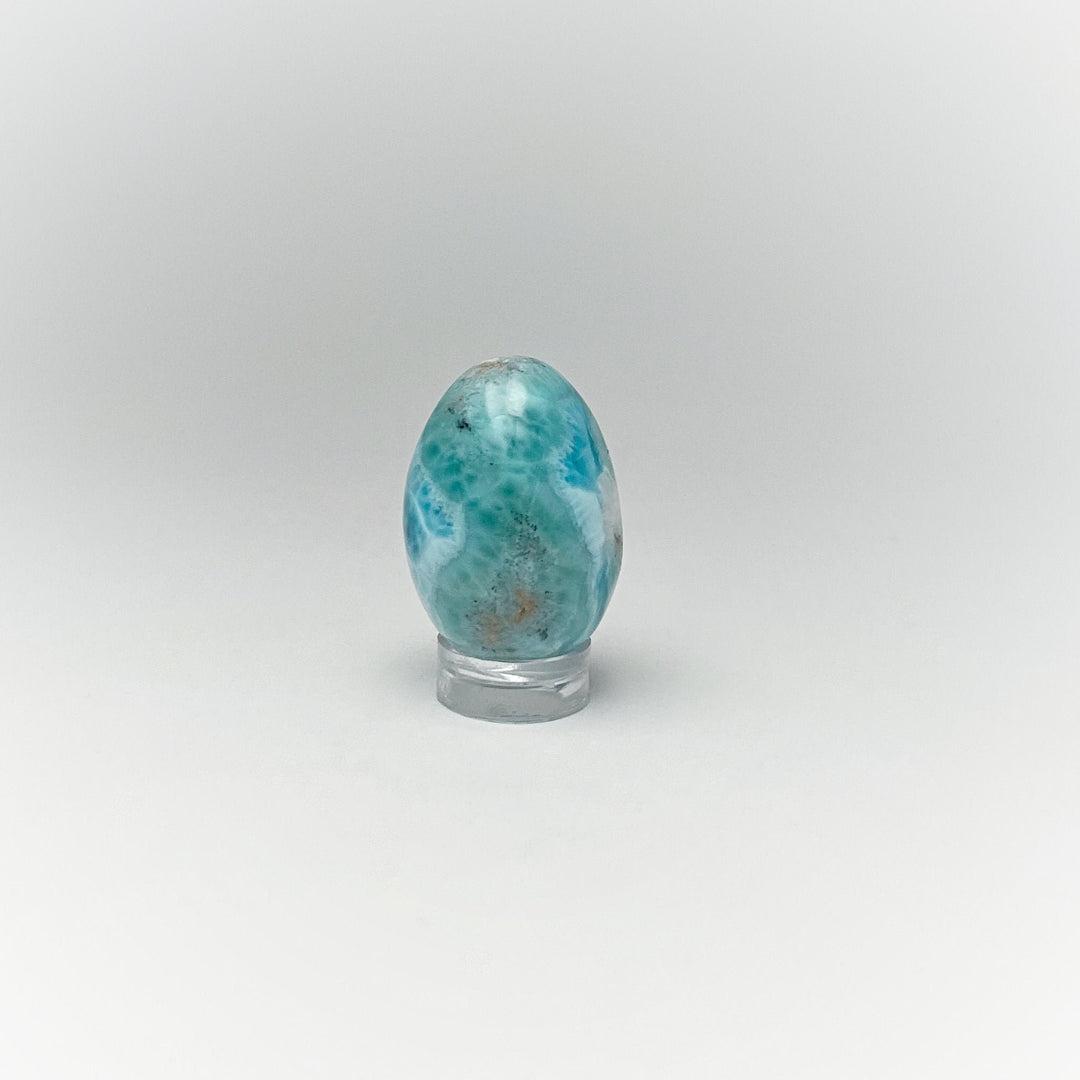 Larimar Egg - Rocks and Gems Canada