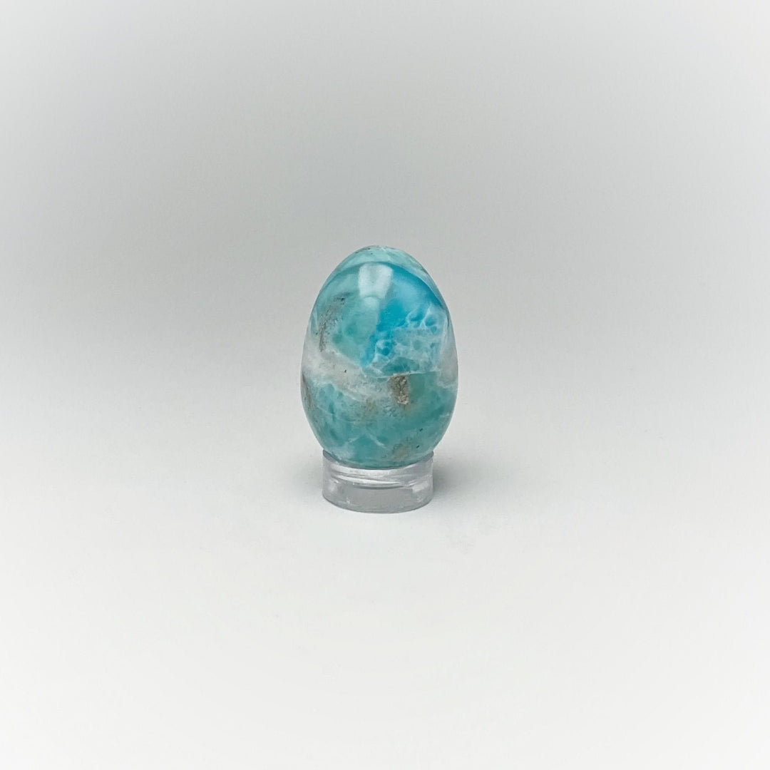 Larimar Egg - Rocks and Gems Canada