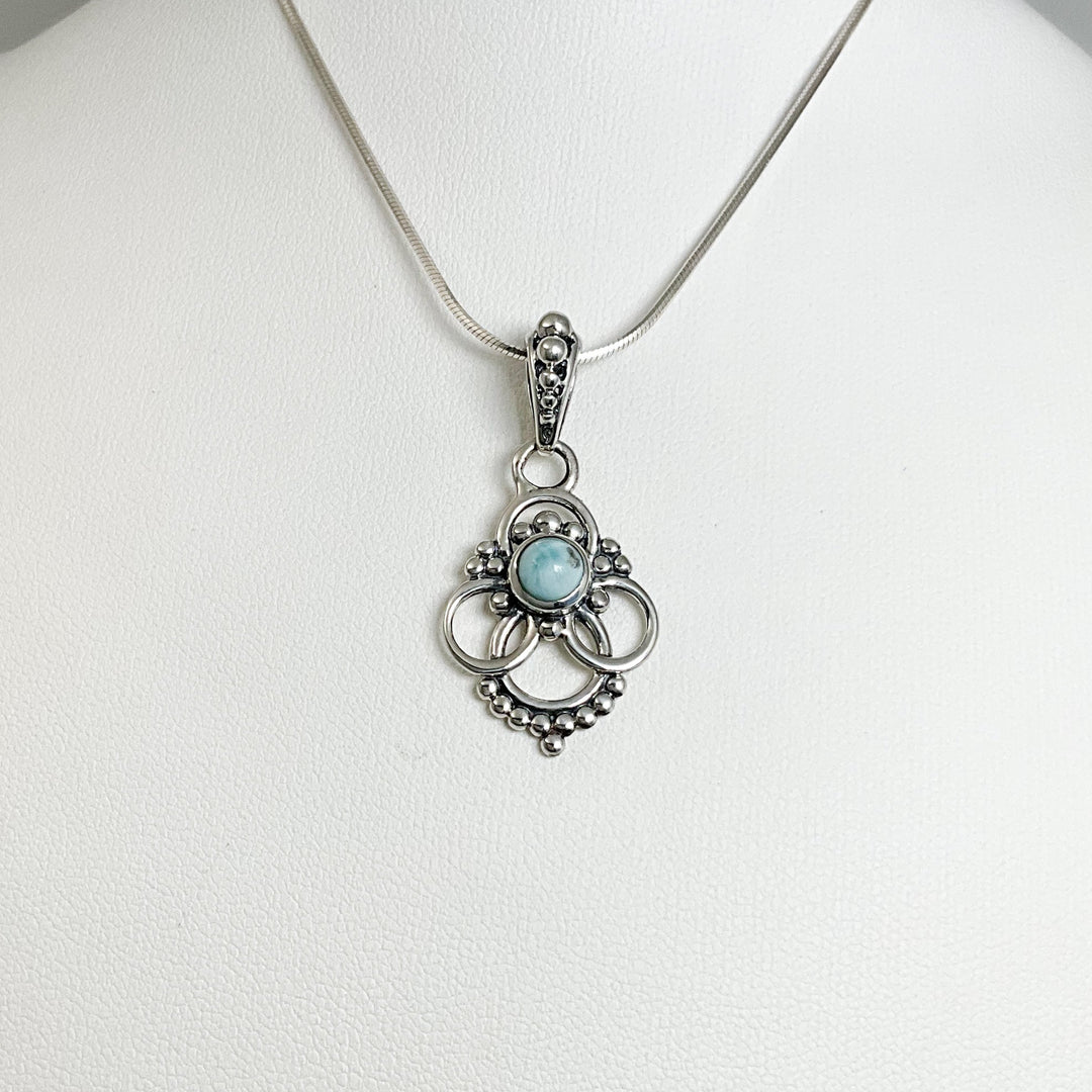 Larimar Pendant - Rocks and Gems Canada