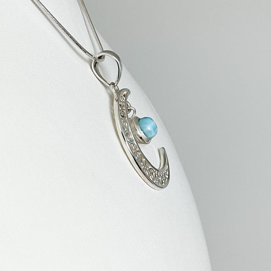 Larimar Pendant - Rocks and Gems Canada