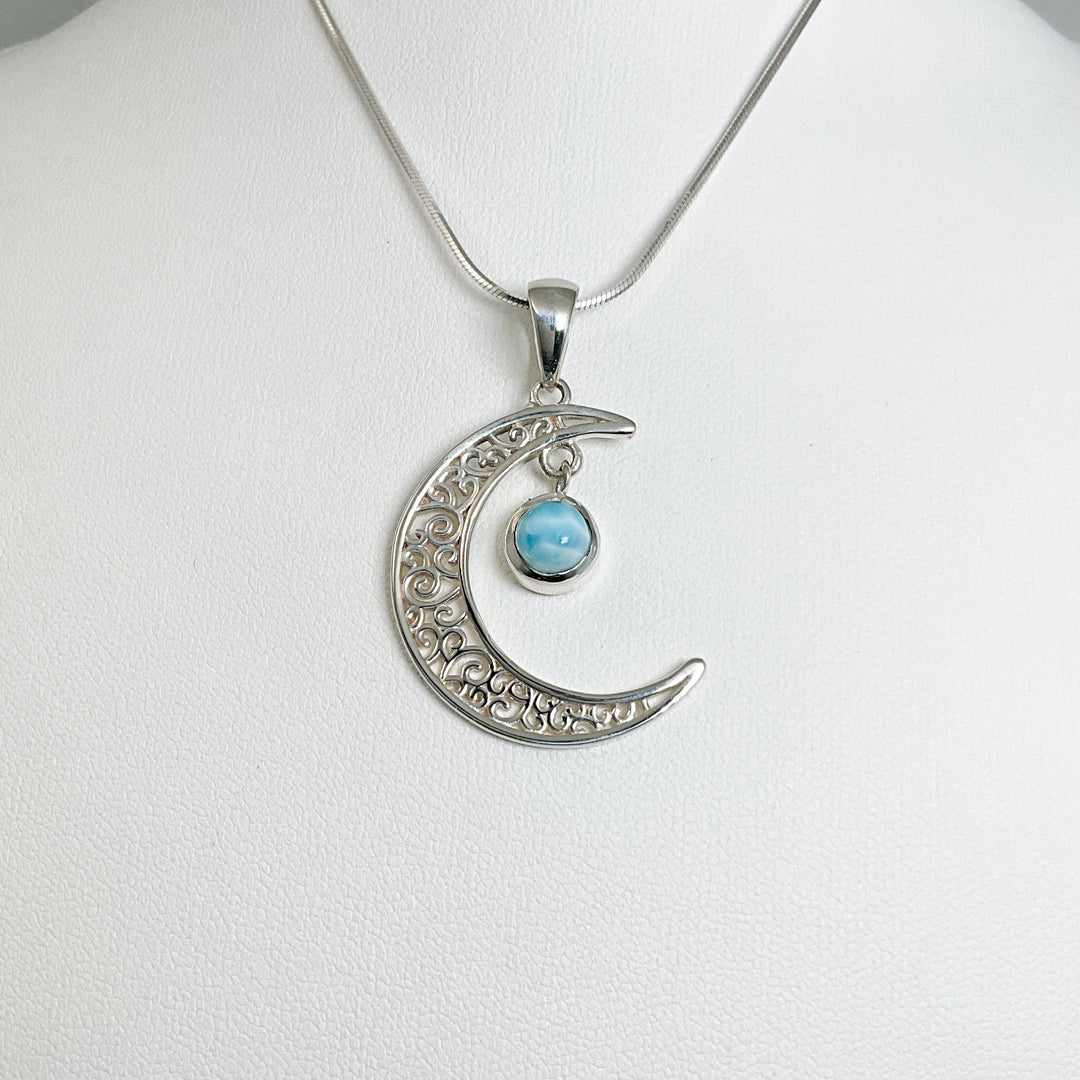 Larimar Pendant - Rocks and Gems Canada