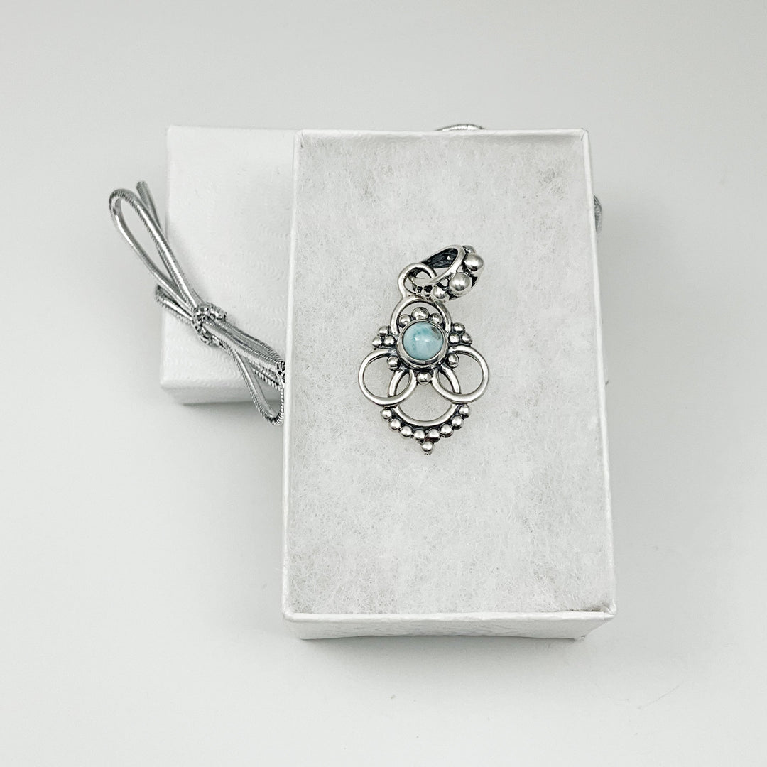 Larimar Pendant - Rocks and Gems Canada