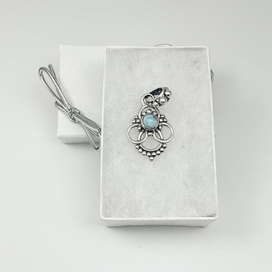 Larimar Pendant - Rocks and Gems Canada