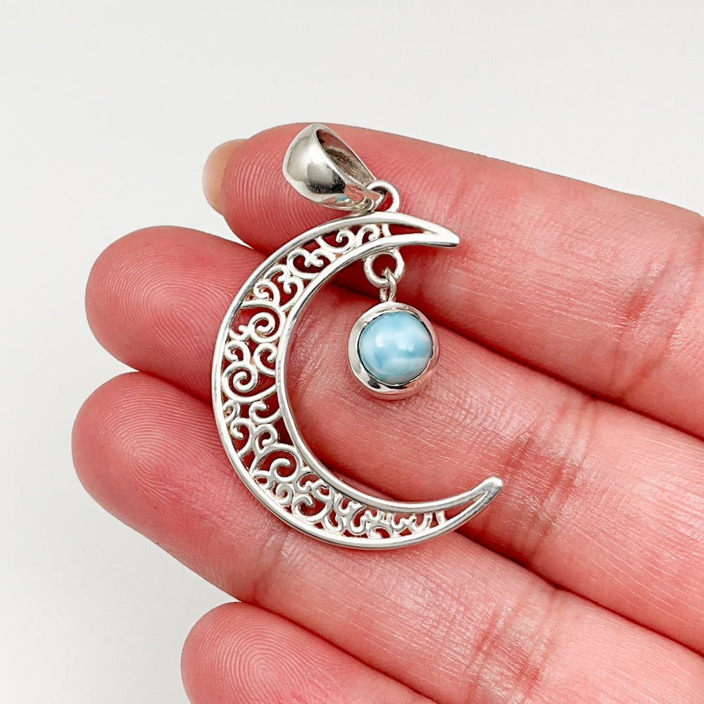Larimar Pendant - Rocks and Gems Canada
