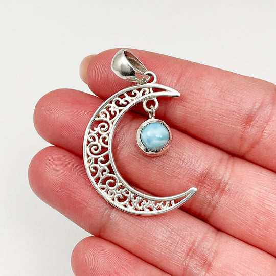 Larimar Pendant - Rocks and Gems Canada