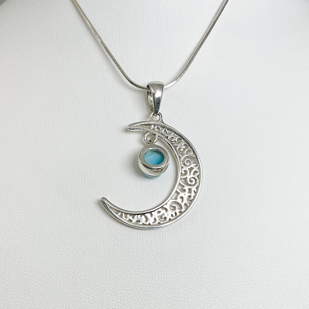 Larimar Pendant - Rocks and Gems Canada