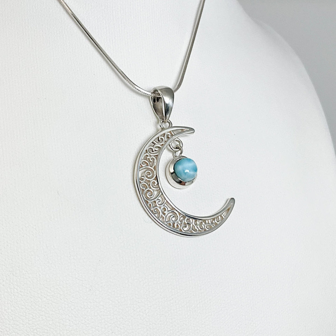Larimar Pendant - Rocks and Gems Canada