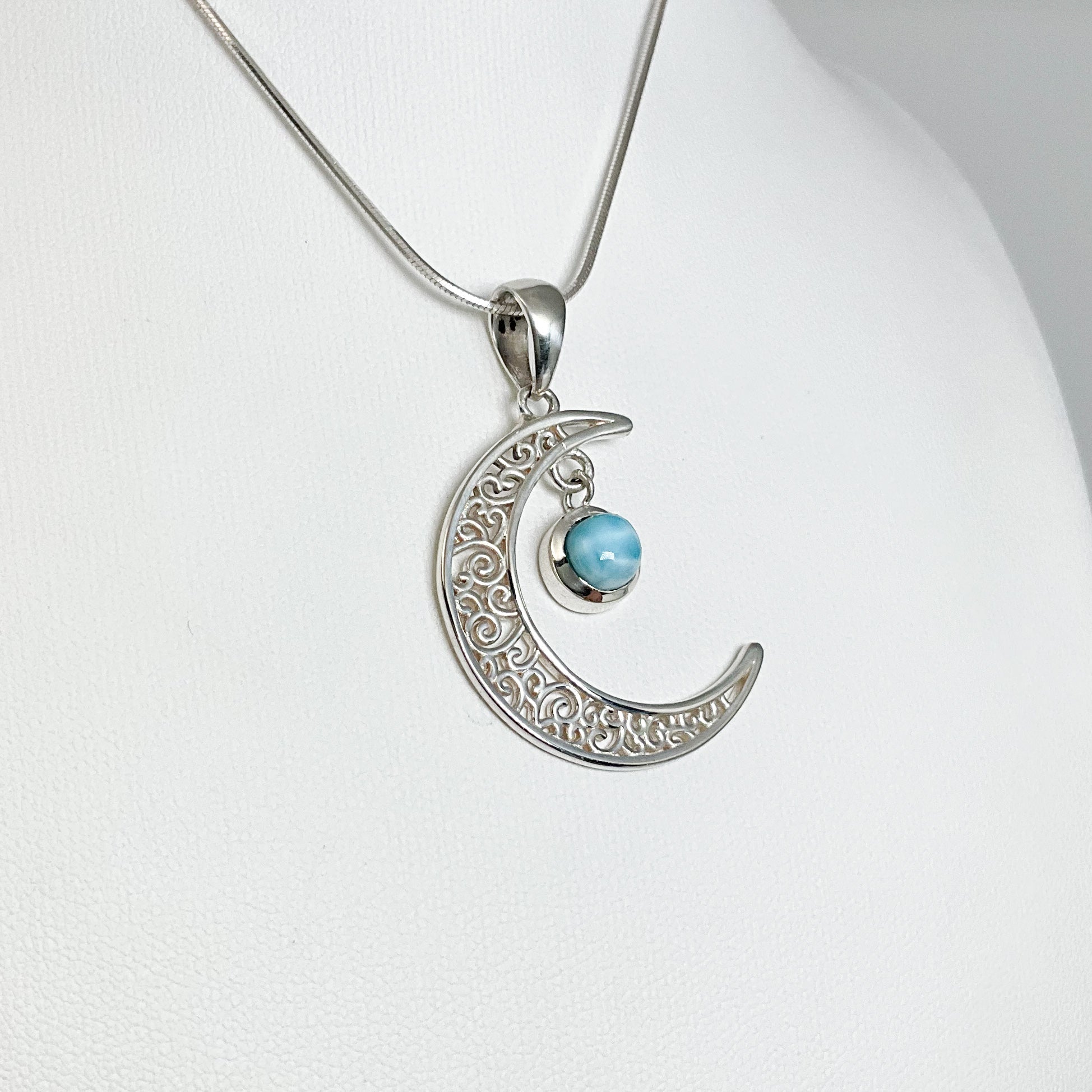 Larimar Pendant - Rocks and Gems Canada