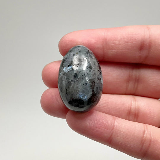 Larvikite Mini Egg - Rocks and Gems Canada