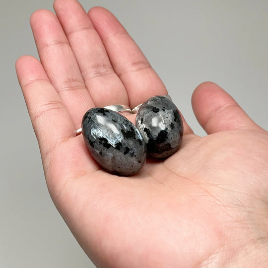 Larvikite Mini Egg - Rocks and Gems Canada