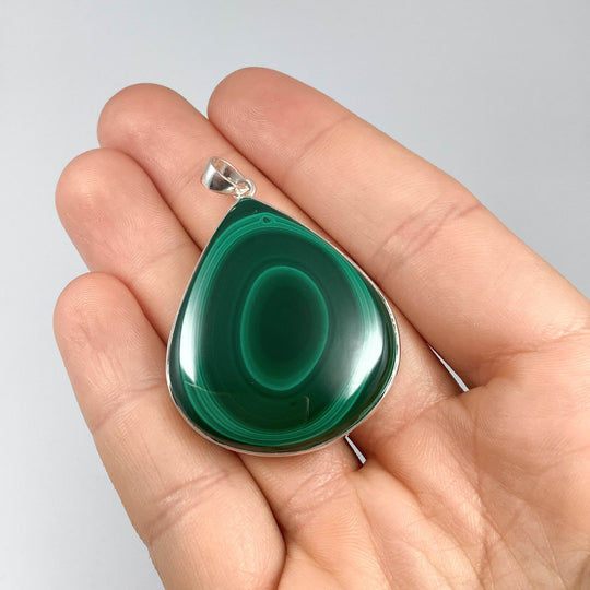 Malachite Pendant-Rocks and Gems Canada