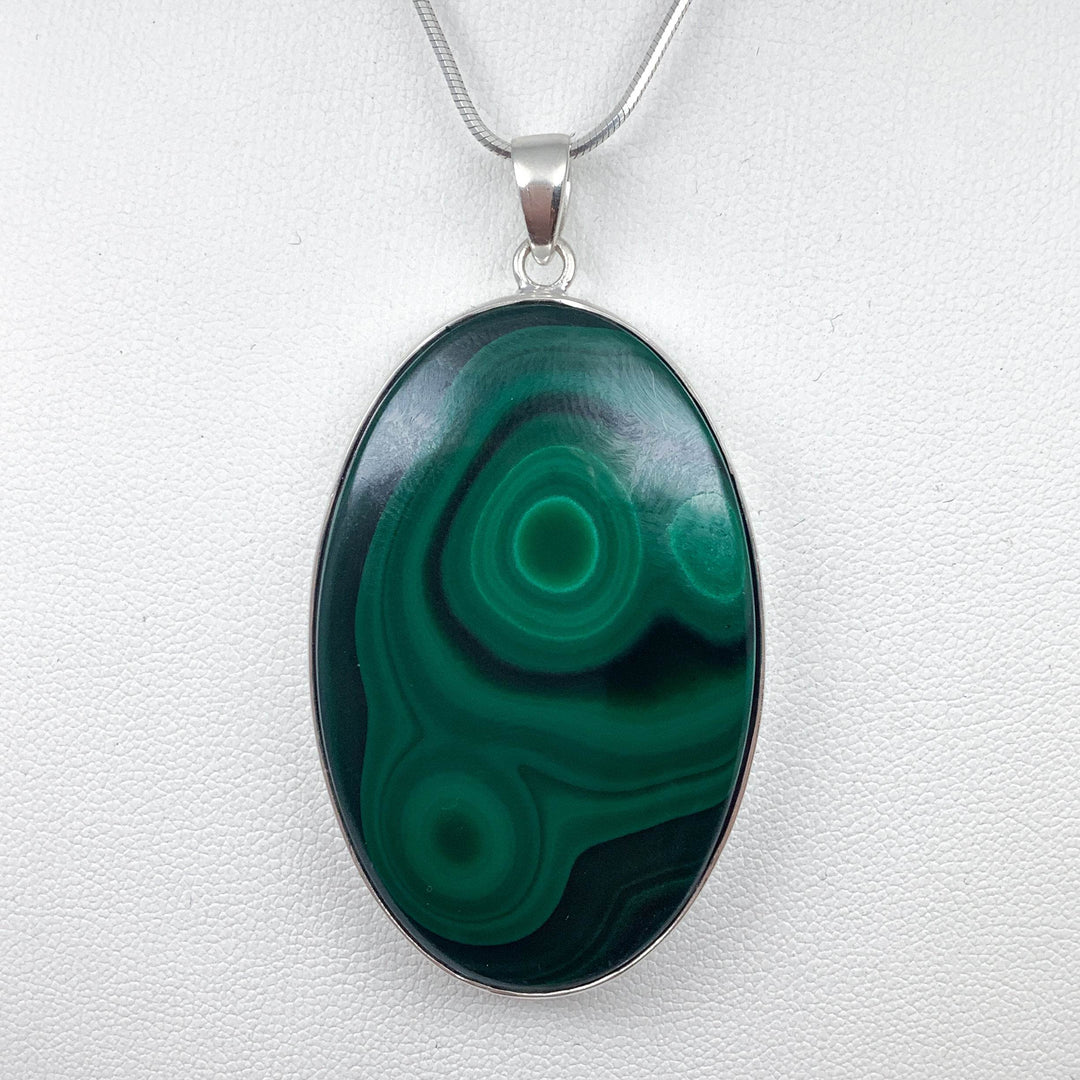 Malachite Pendant-Rocks and Gems Canada