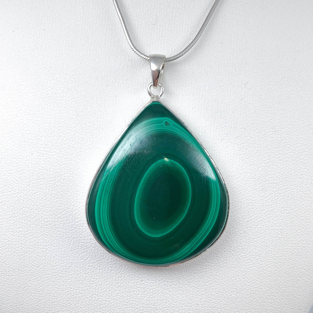 Malachite Pendant-Rocks and Gems Canada